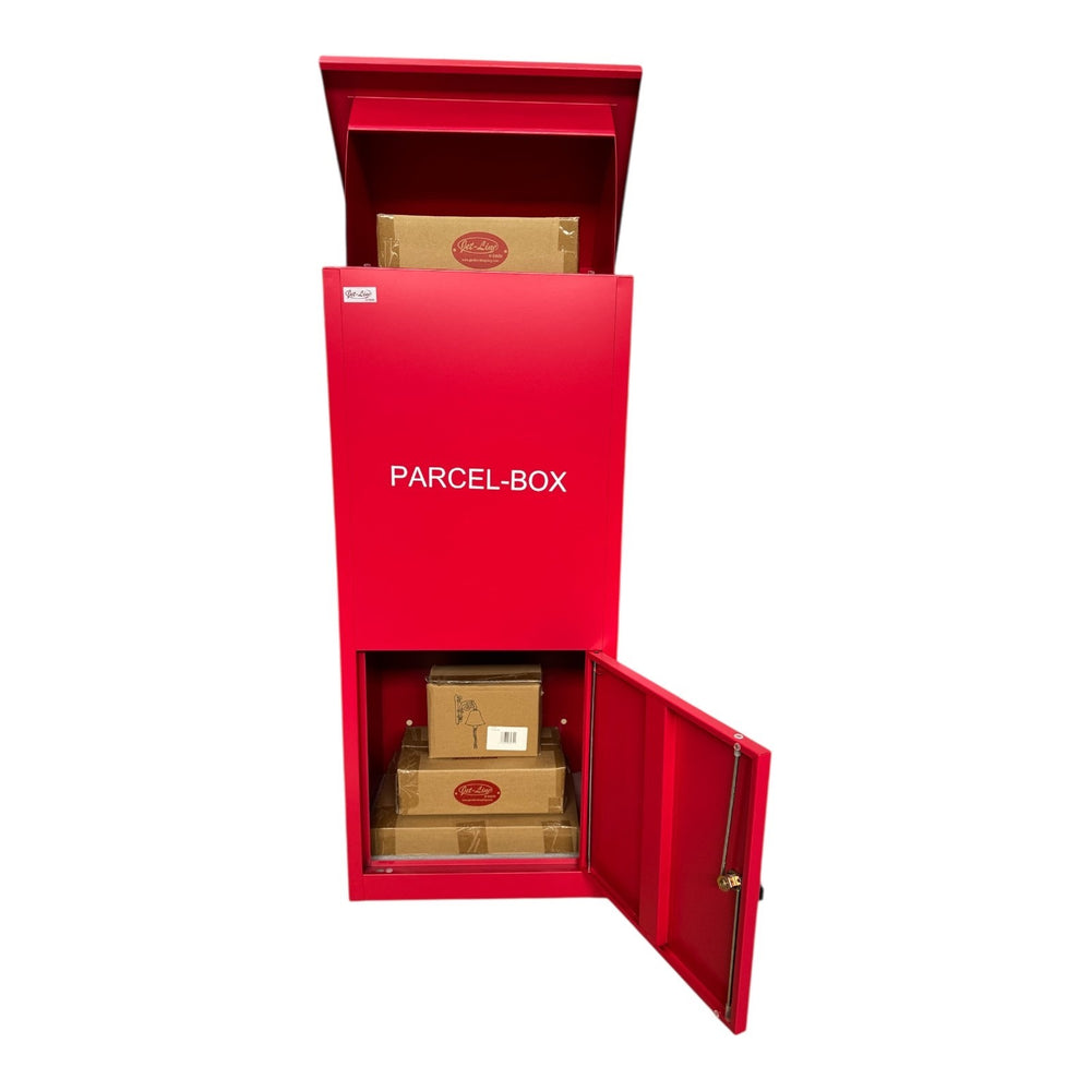 Paketbriefkasten XXL Rot – Ansicht 6 von 11