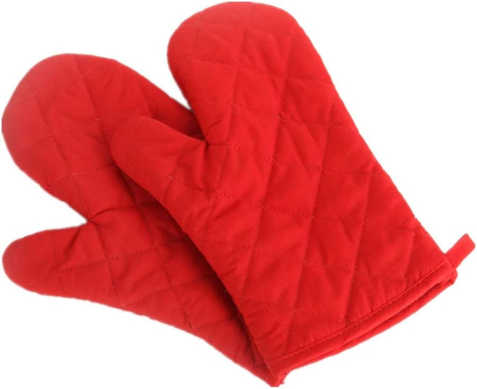 Ofenhandschuhe hitzebeständig lang Rot – Ansicht 1 von 7