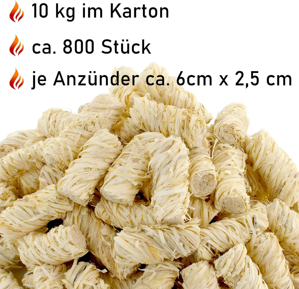 Kaminanzünder Holzwolle 10 kg – Ansicht 2 von 7