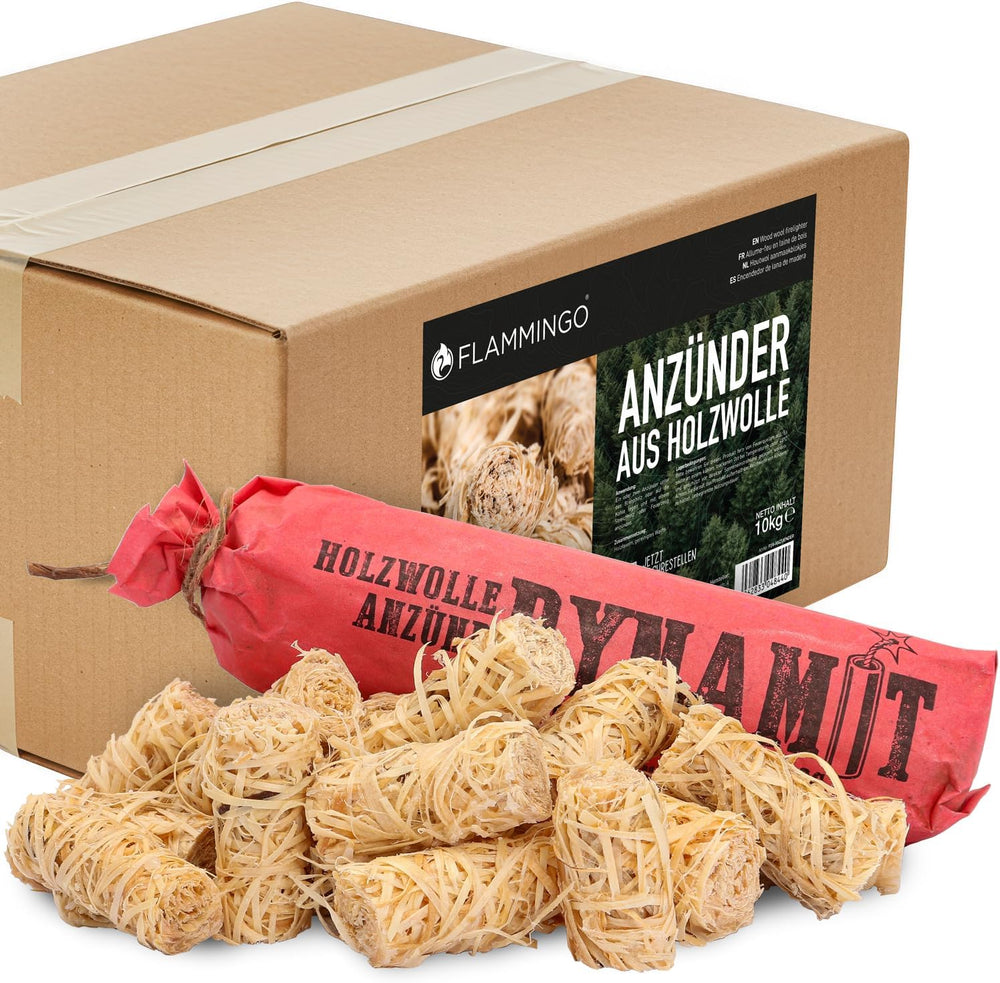 Anzündwolle 10 kg Großpackung – Ansicht 1 von 7