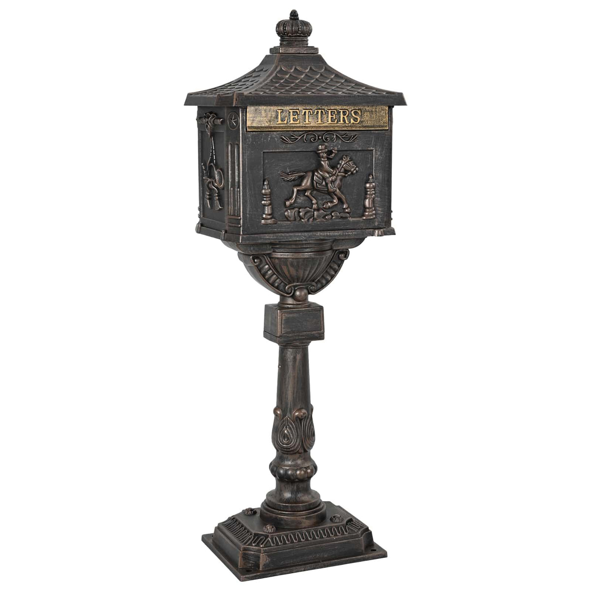 Standbriefkasten Vintage Bronze – Ansicht 1 von 9