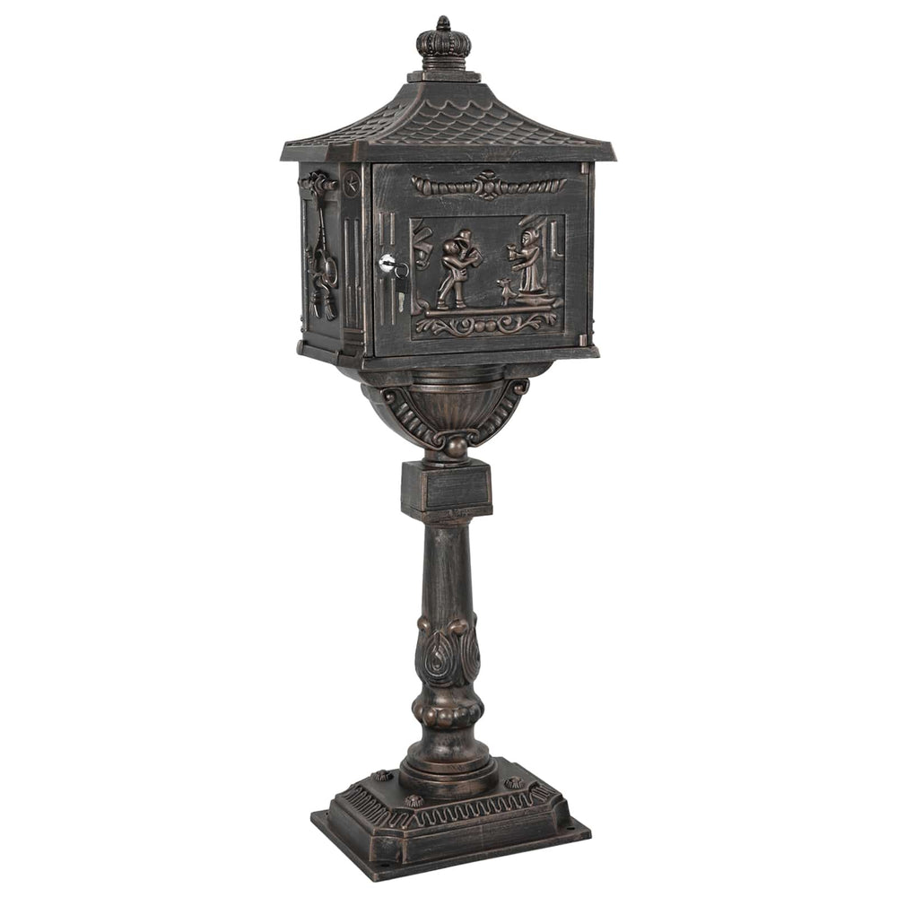 Standbriefkasten Vintage Bronze – Ansicht 4 von 9