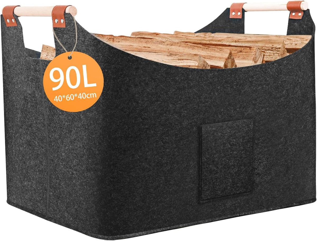 Kaminholztasche Filz 96 Liter – Ansicht 1 von 7