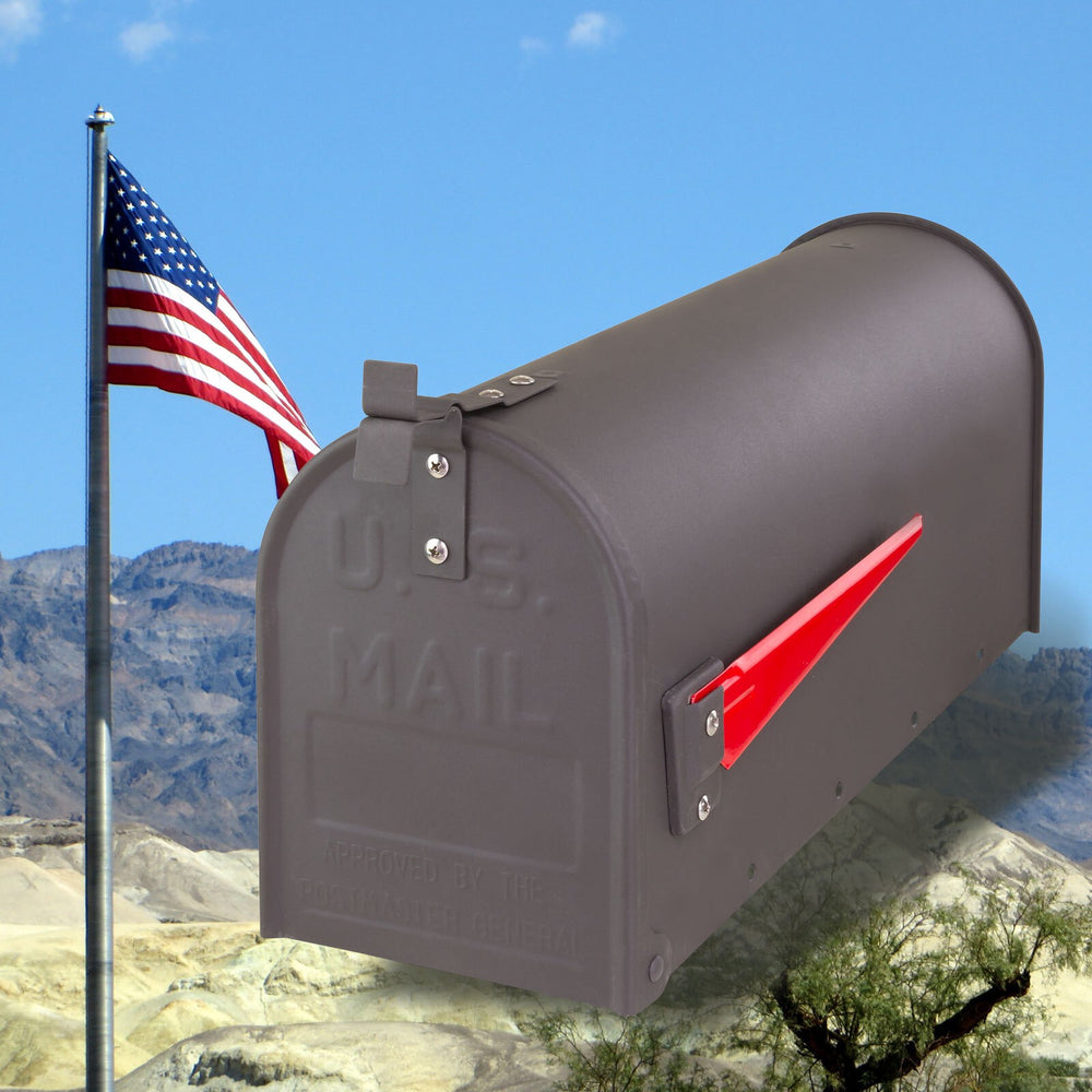 Standbriefkasten American Mailbox mit Ständer – Ansicht 7 von 9