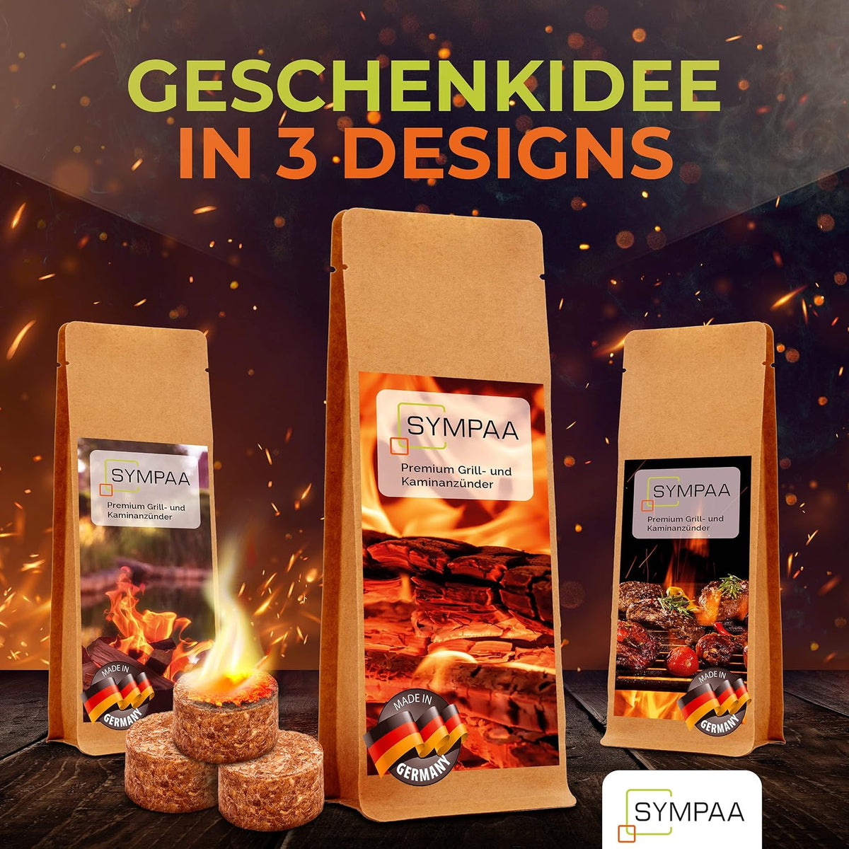 Kaminanzünder Bio 12 Stück – Ansicht 5 von 7
