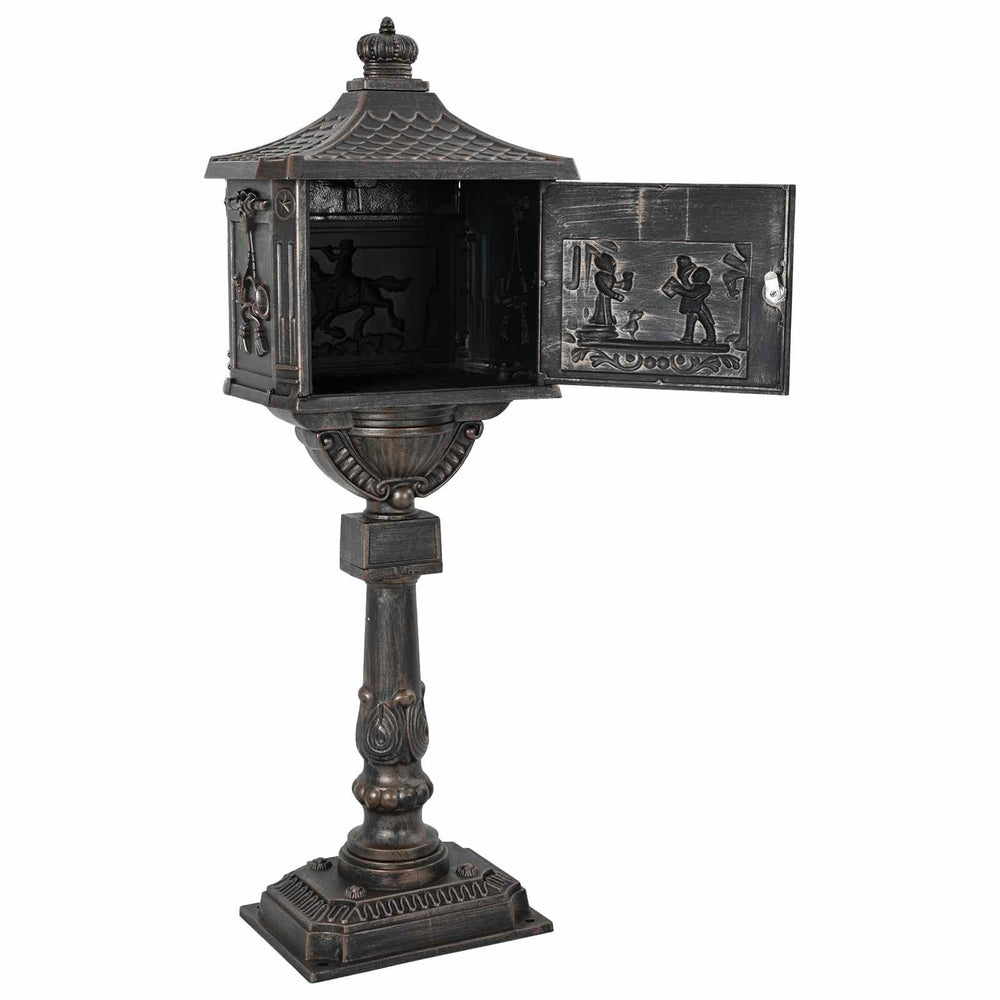 Standbriefkasten Vintage Bronze – Ansicht 5 von 9