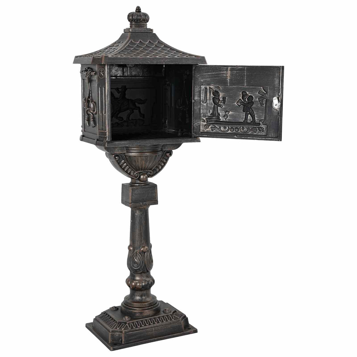 Standbriefkasten Vintage Bronze – Ansicht 5 von 9