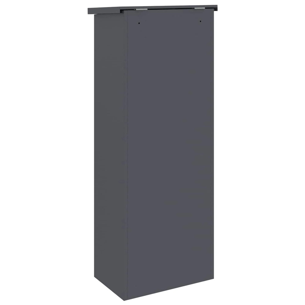 Paketbriefkasten Anthrazit 110,5 cm – Ansicht 7 von 14