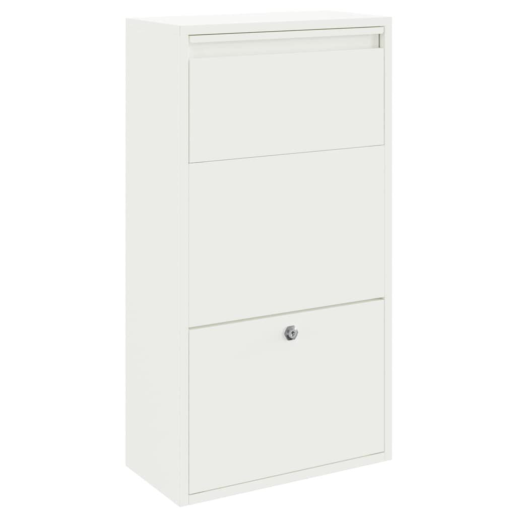 Paketbriefkasten Weiß 82 cm – Ansicht 1 von 12