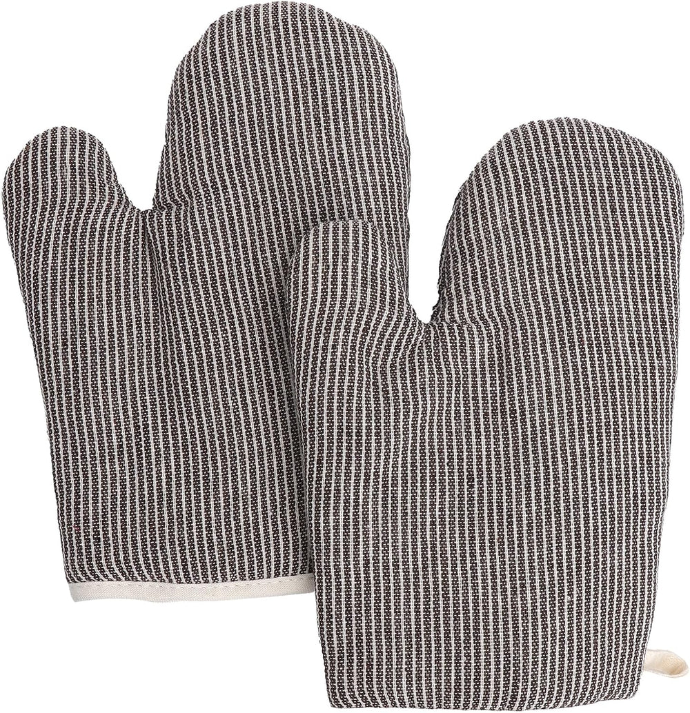 Ofenhandschuhe hitzebeständig Braun – Ansicht 1 von 7