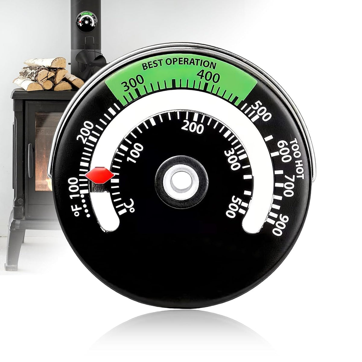 Ofenthermometer magnetisch