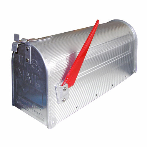 Standbriefkasten American Mailbox Silber