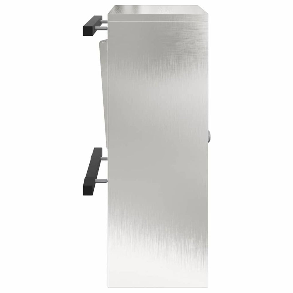Paketbriefkasten Silber 55 cm, Ansicht 6