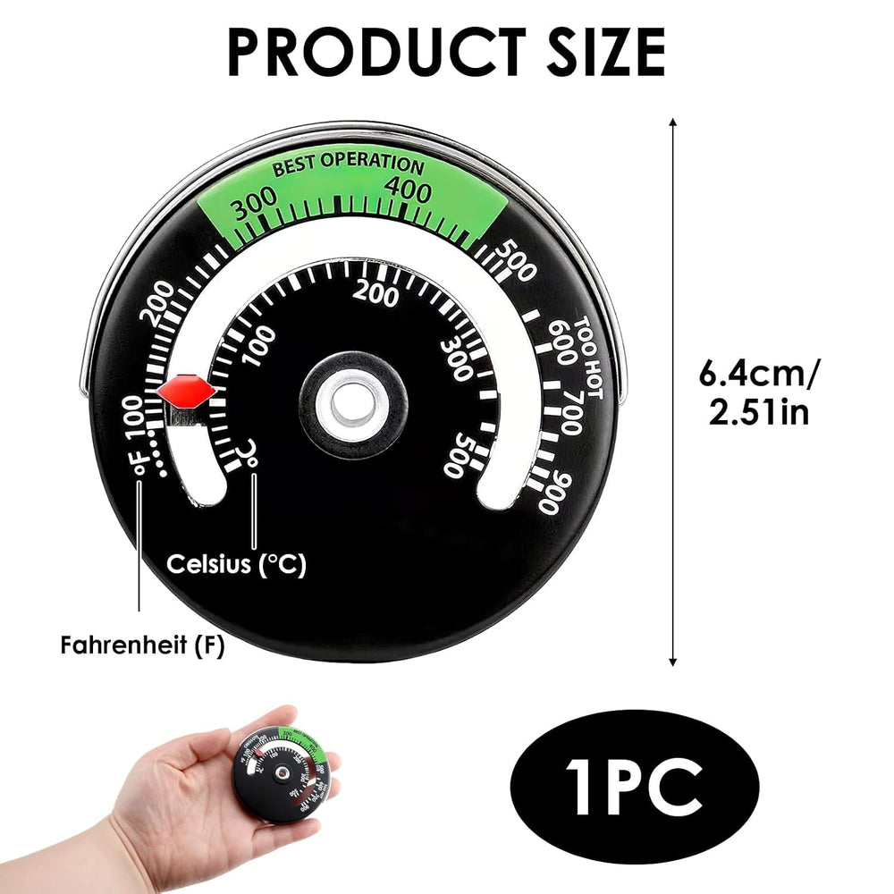 Ofenthermometer magnetisch, Ansicht 3