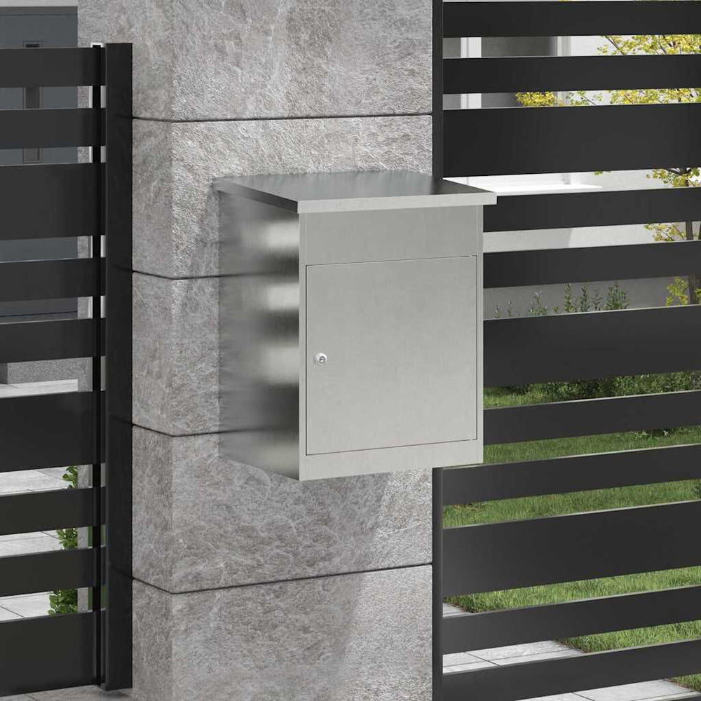 Paketbriefkasten Silber 59 cm, Ansicht 3