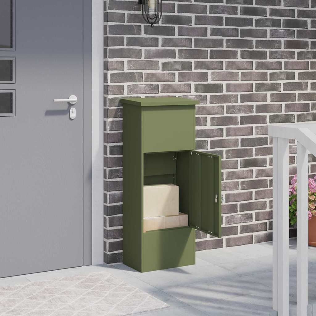 Paketbriefkasten Olivgrün 110,5 cm – Ansicht 2 von 13
