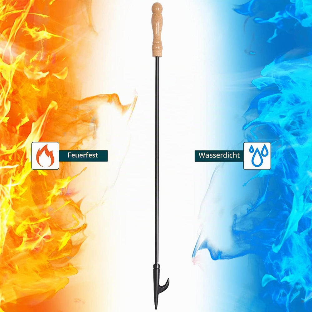 Schürhaken Kamin lang 81 cm – Ansicht 7 von 8