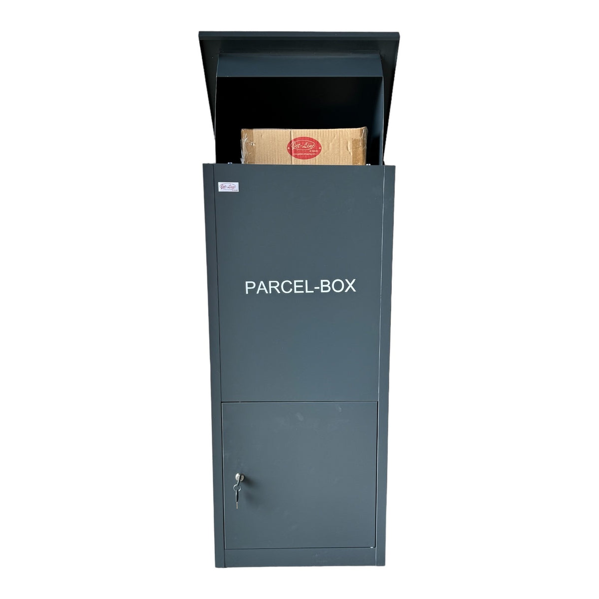 Paketbriefkasten XXL Anthrazit stehend – Ansicht 2 von 8