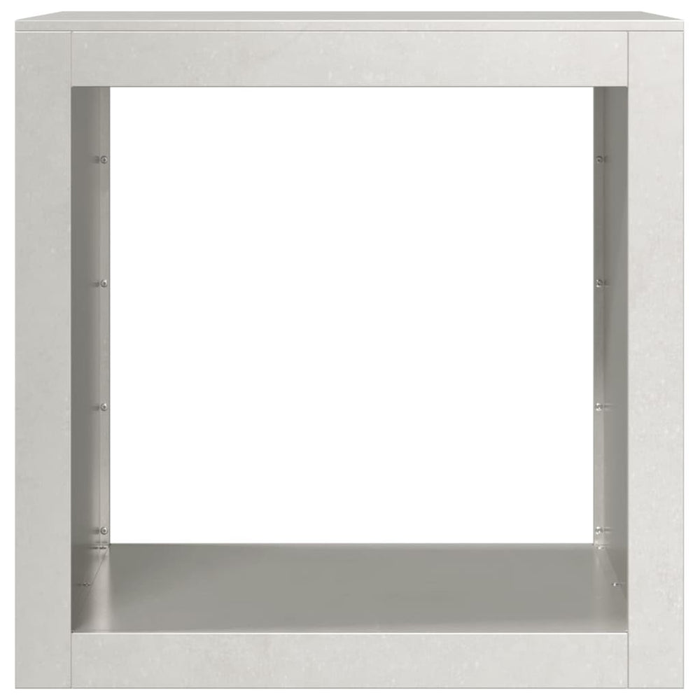 Brennholzregal Stahl 40 cm tief, Ansicht 17