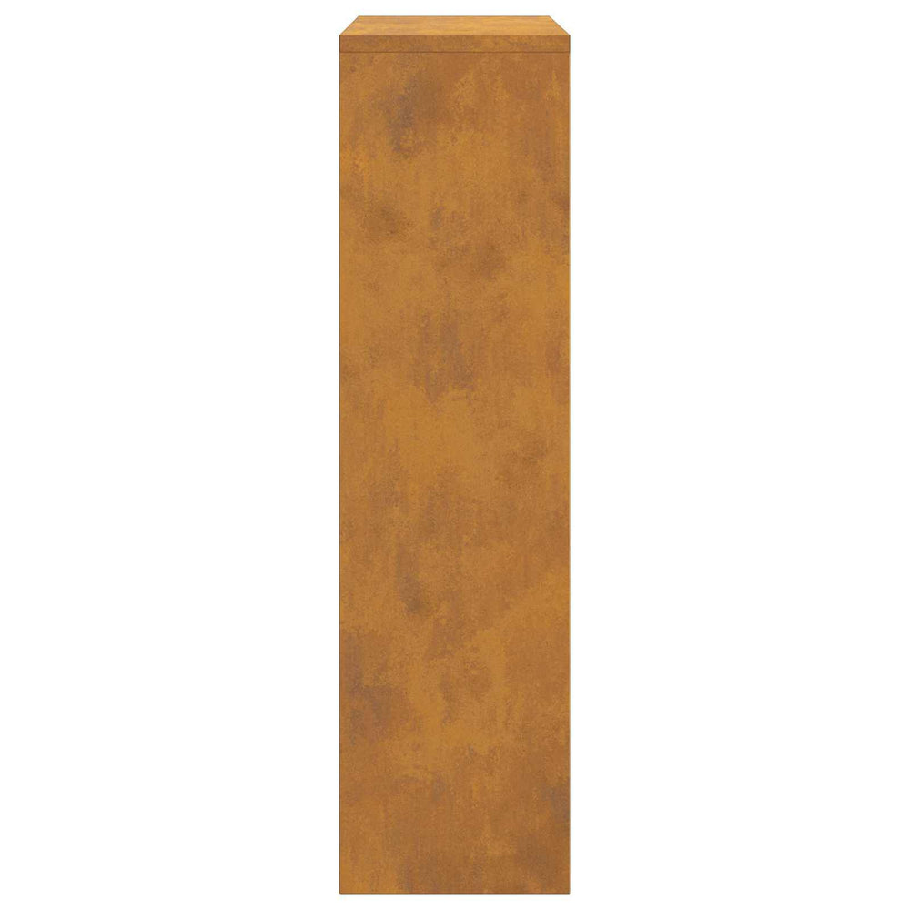 Paketbriefkasten Rostoptik 82 cm – Ansicht 7 von 14