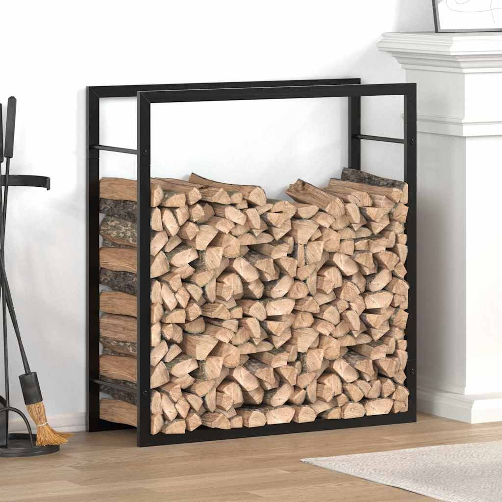 Brennholzregal Stahl schmal, Ansicht 2