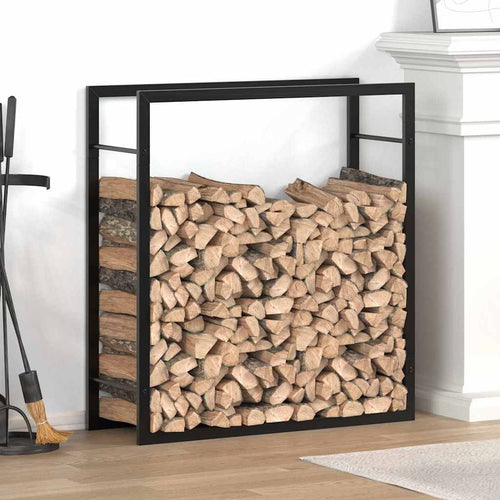 Brennholzregal Stahl schmal, Ansicht 2