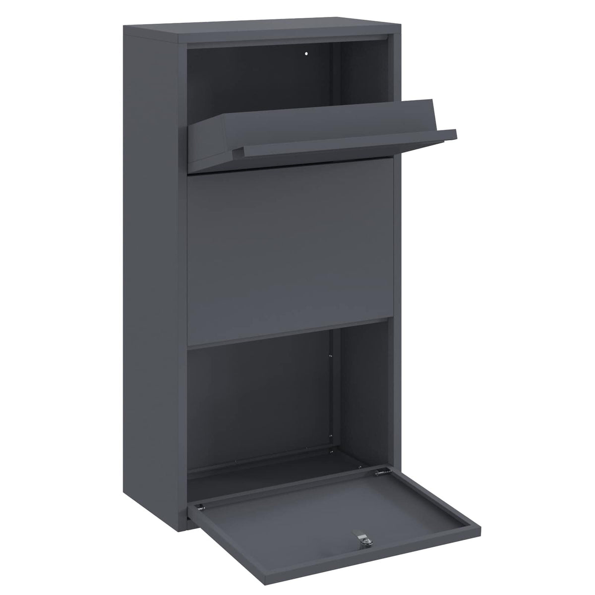 Paketbriefkasten Anthrazit 82 cm – Ansicht 4 von 13