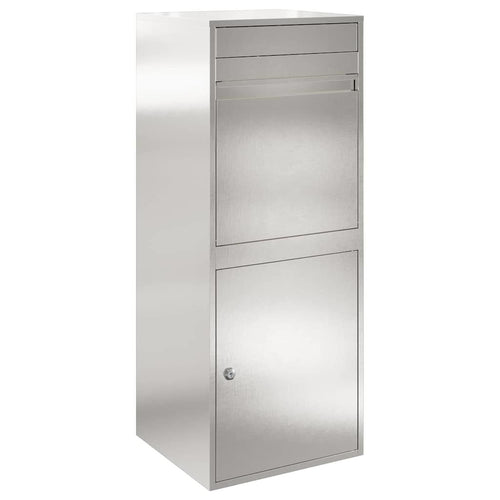 Paketbriefkasten Silber 103 cm