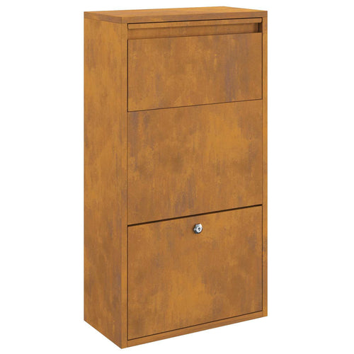 Paketbriefkasten Rostoptik 82 cm – Ansicht 1 von 14
